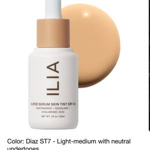 ILIA Super Serum Skin Tint SPF 40 Foundation. ST7.